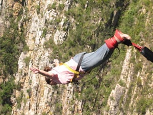 Bungee jumping to your destiny