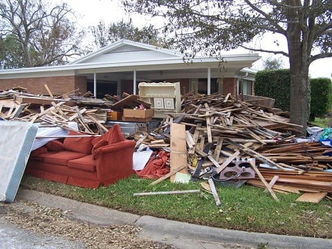 Help clean up after hurricane Ike!
