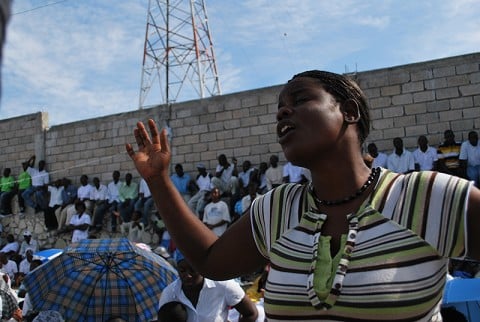 An amazing, historic day in Haiti