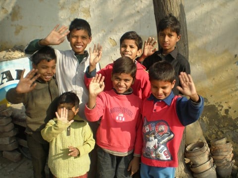Help build a virtual orphan village