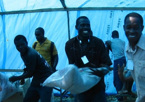 Following thru on a promise in Haiti