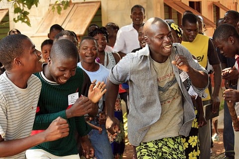 Example of a powerful gospel (yesterday in Africa)