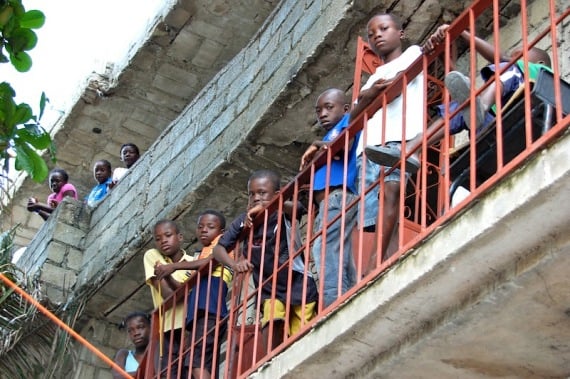 Example of a trafficked child in Haiti