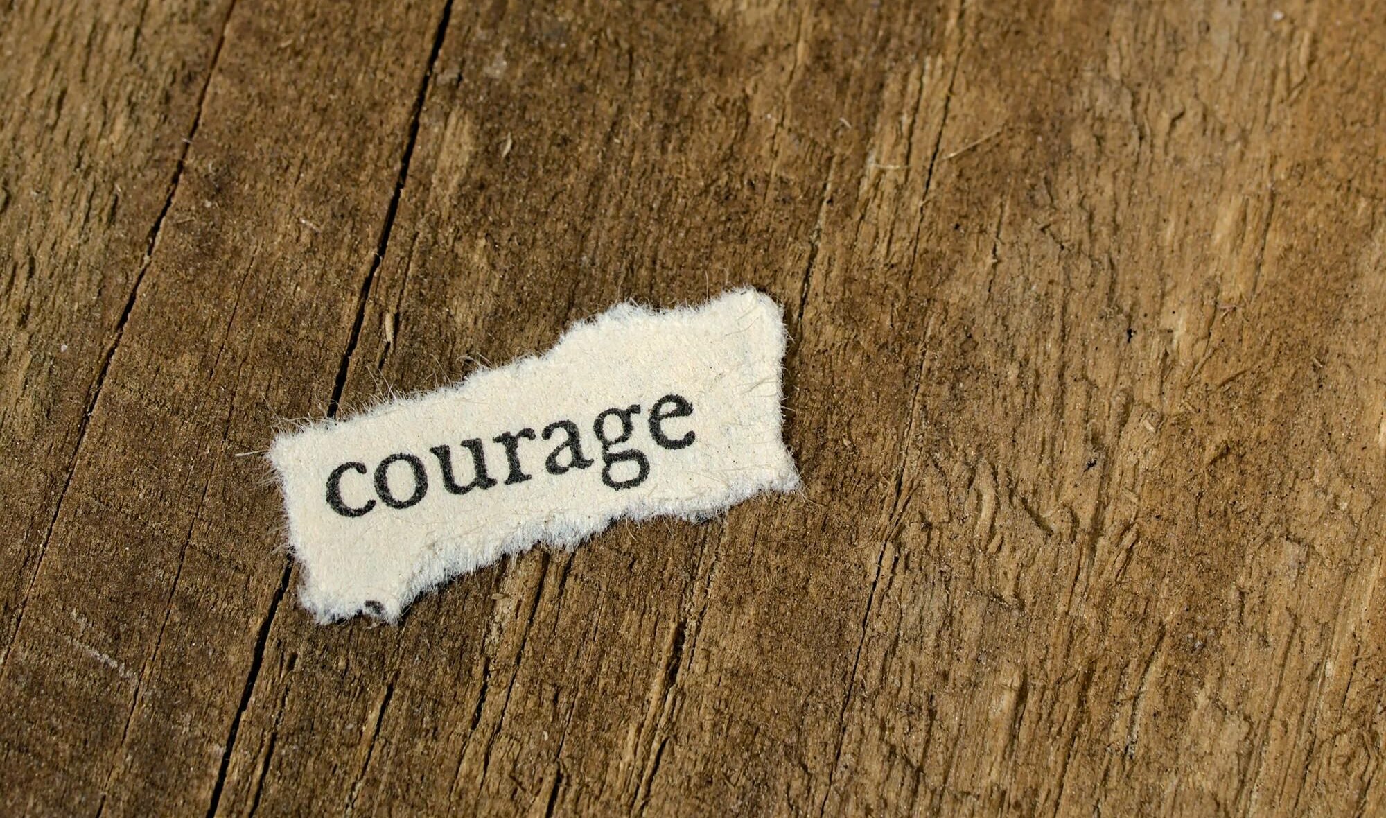 I'm Learning How to Act Courageously