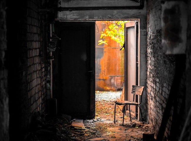 Learning from the door closing behind you