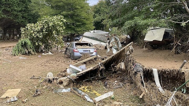 Rescuing Those Trapped by Flooding in Asheville